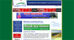 Desktop Screenshot of longislandgolf.com